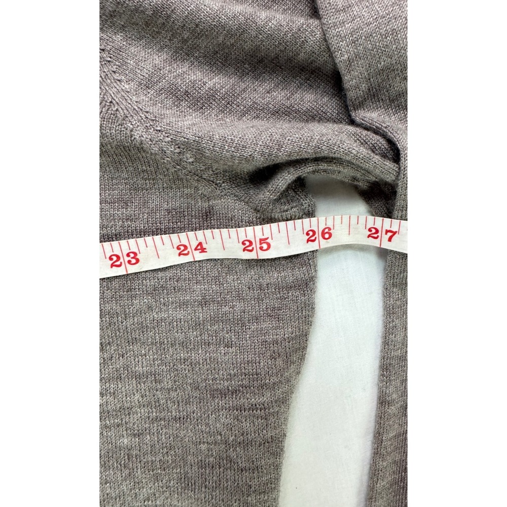 Stafford Mens Taupe 100% Merino Wool Mock Neck Sweater XXL 2XL Outdoor - Picture 9 of 11